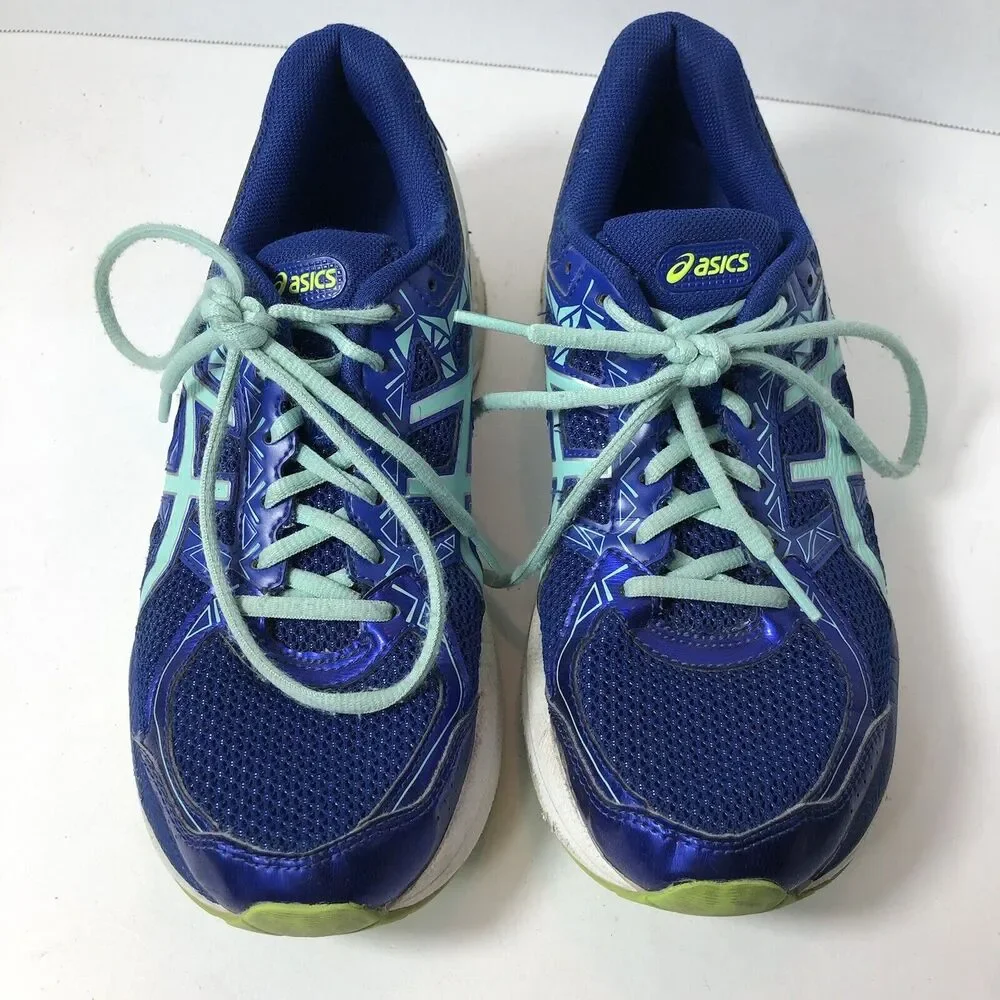 Asics Shoes Womens Size 9 Blue Teal Gel Exalt‎ 3 Duomax Running Walking T666N E1